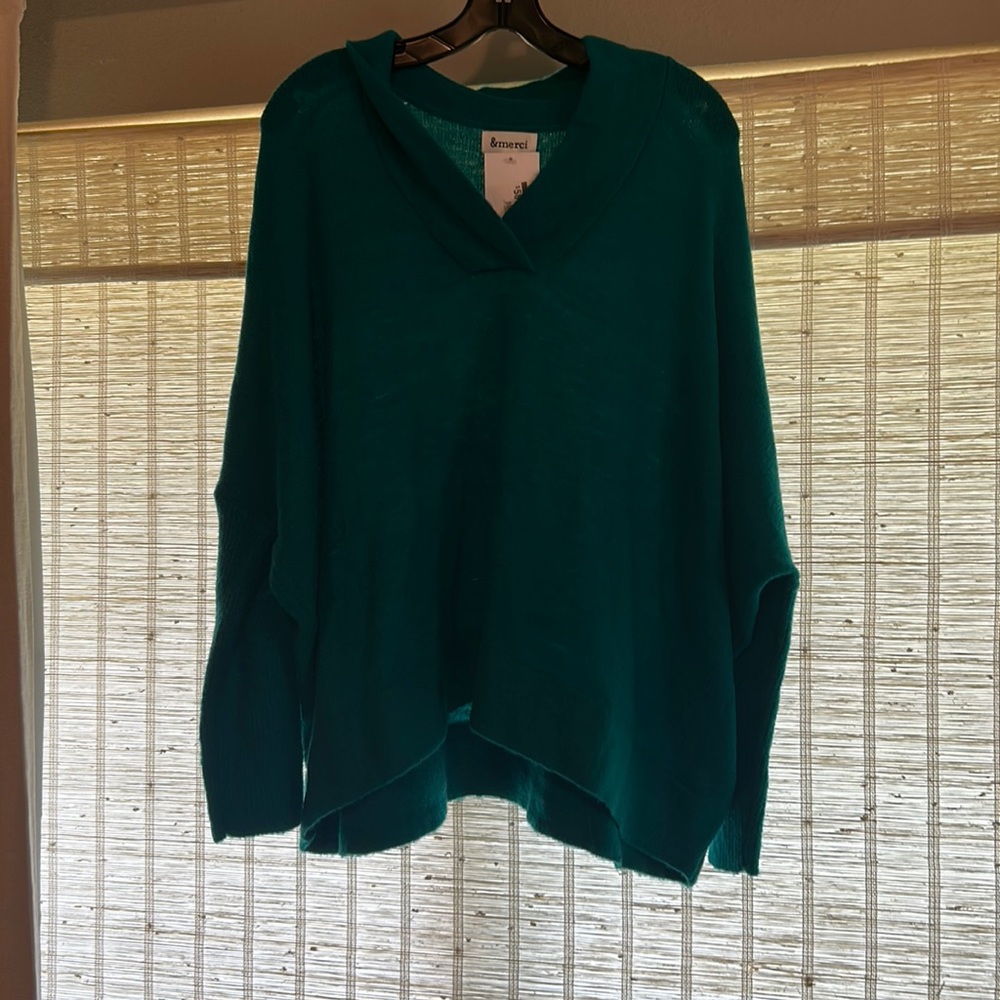 Green sweater